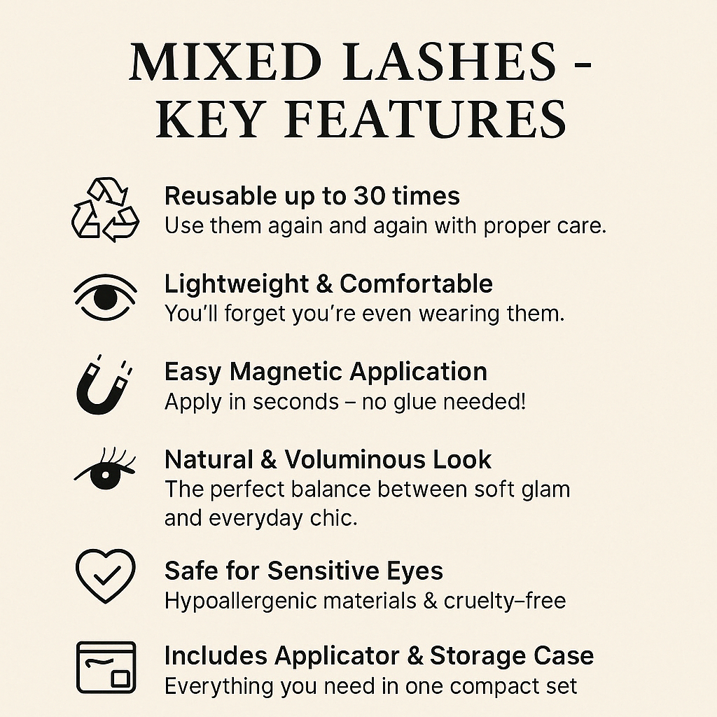 Easy Glow - Magnetic Lashes