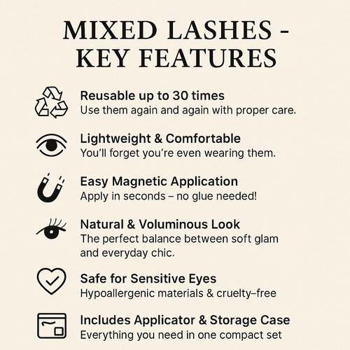 Easy Glow - Magnetic Lashes